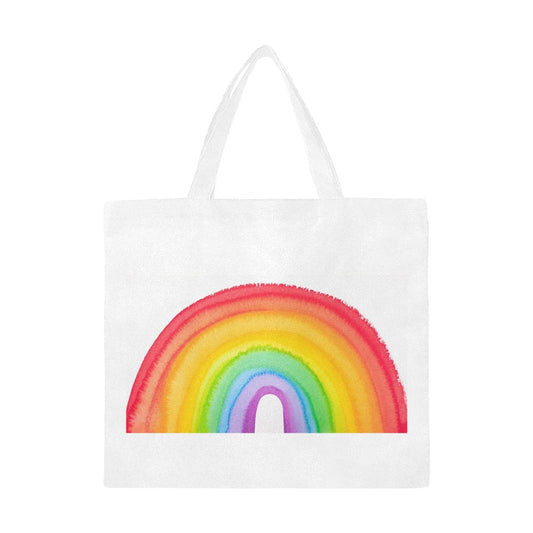 Rainbow Canvas Tote Bag - The Cool Collective AU